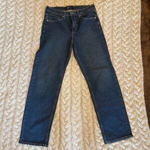 Gap Denim 90’s Loose Denim dark wash jeans high rise size 6/28 Regular